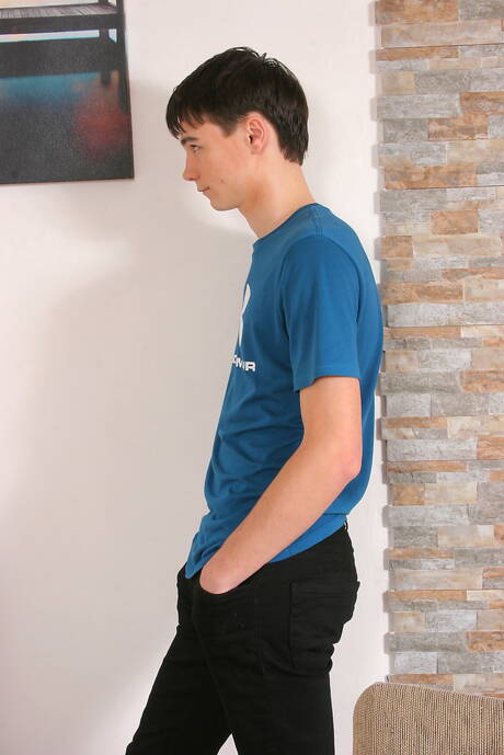 Young boy Bradley Burris shows a beautiful body