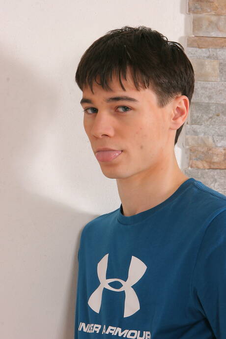 Young boy Bradley Burris shows a beautiful body