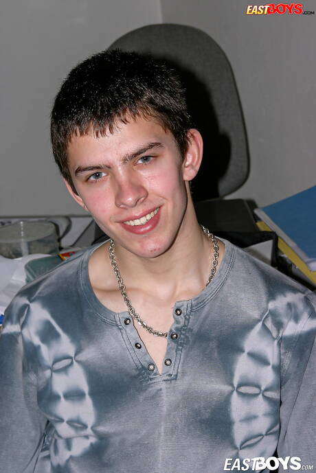 Young Enver shows a beautiful body