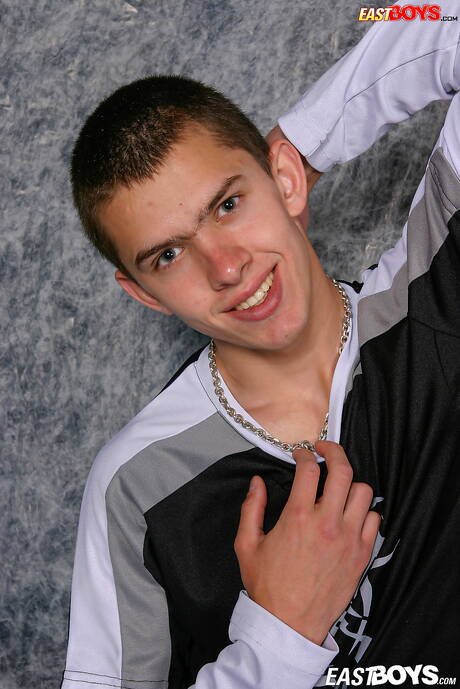 Young Enver shows a beautiful body