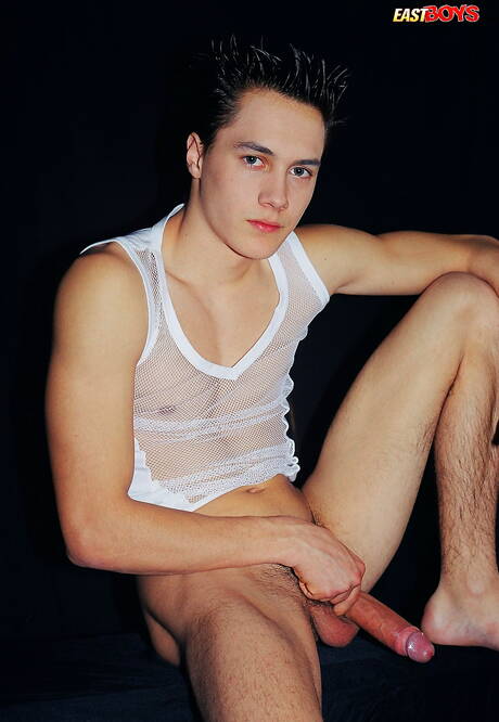 Young boy Martin posing nude