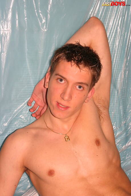 Young dude Pablo posing naked