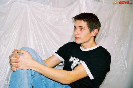 Beautiful boy Robbie shows a beautiful body