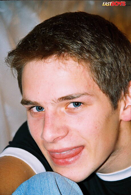 Beautiful boy Robbie shows a beautiful body