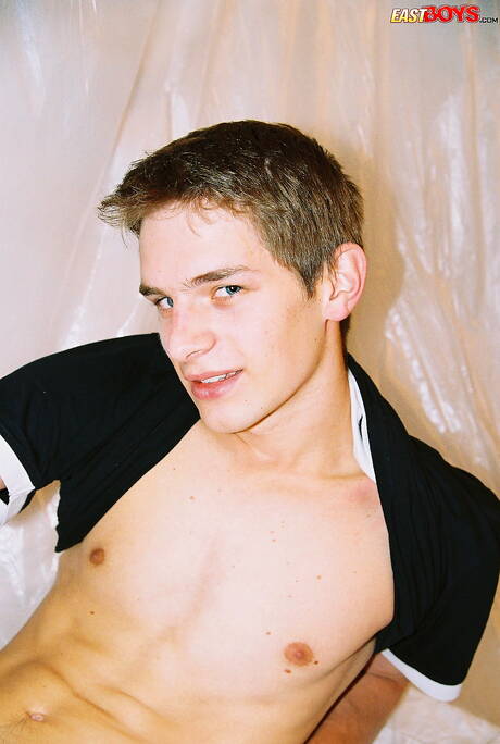 Beautiful boy Robbie shows a beautiful body