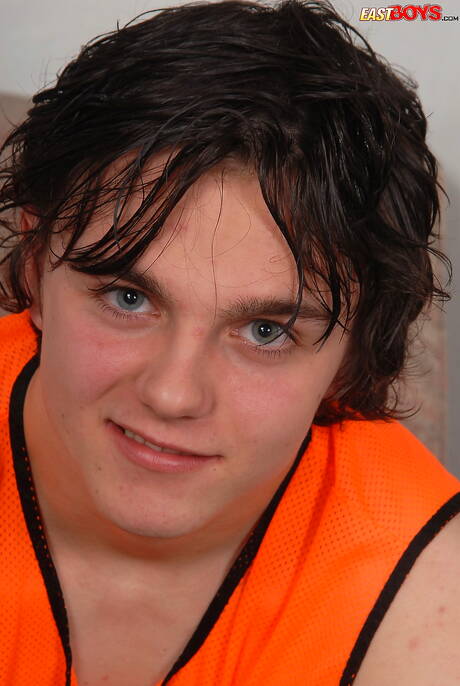 Young boy Len posing naked