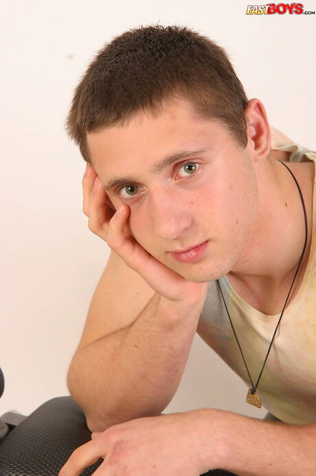 Young boy Silvan jack off his dick