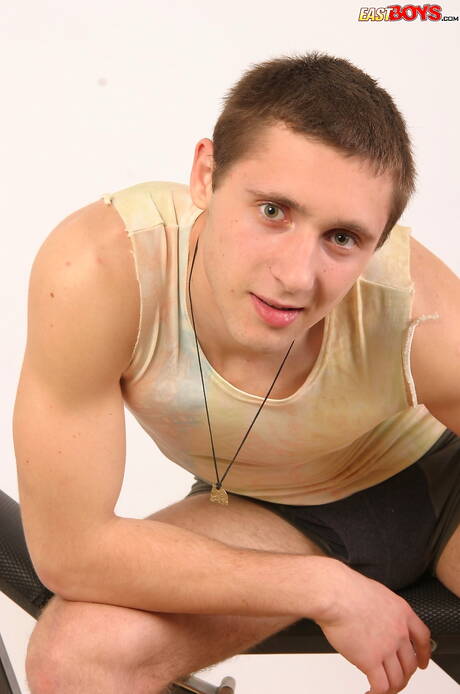 Young boy Silvan jack off his dick