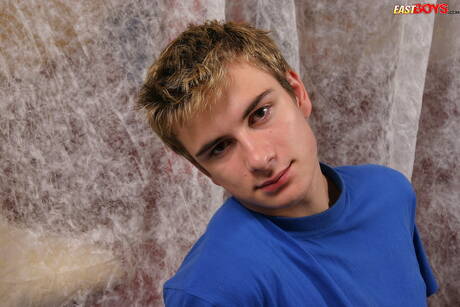 Young boy Samy get naked and showing hot butt