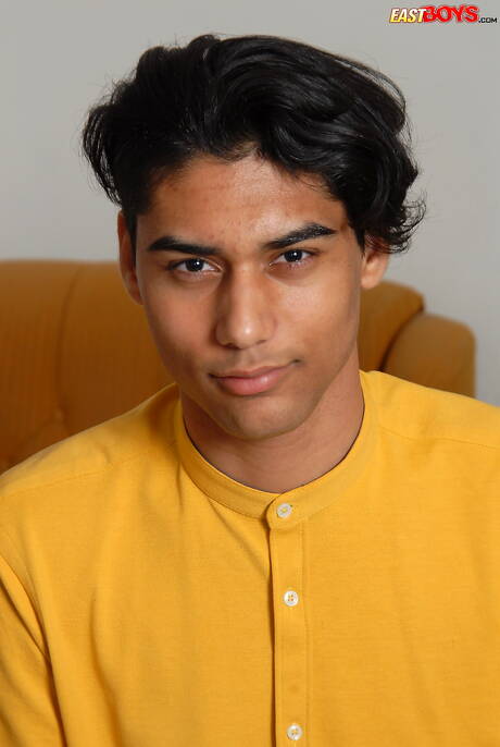 Young boy Nicolas Gomes shows a beautiful body