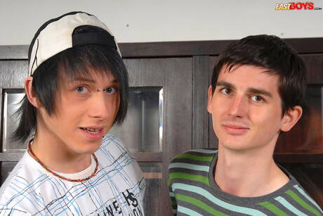 Beautiful boy Aiden fuck ass after sucking cock