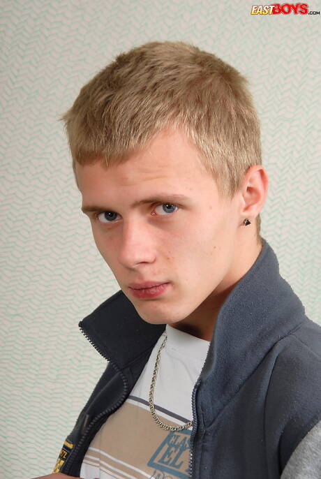 Young Donald Erickson having a pleasure