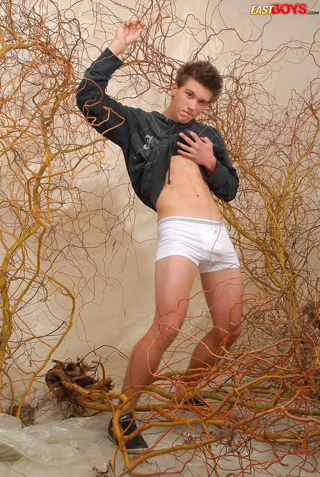 トゥインクのアダム・ジョンソンがヌードでポーズをとり、セクシーなお尻を披露