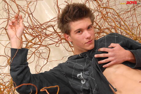 トゥインクのアダム・ジョンソンがヌードでポーズをとり、セクシーなお尻を披露