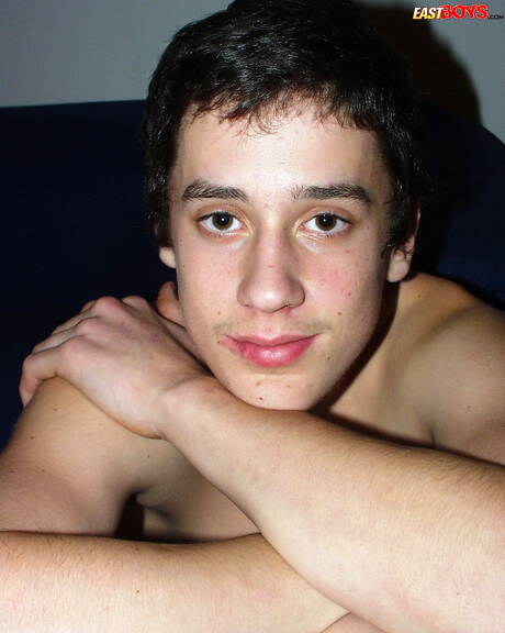 Young Erik posing naked