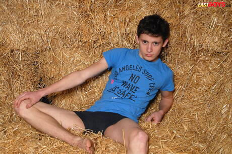 Beautiful boy Antonio Palmer wanking