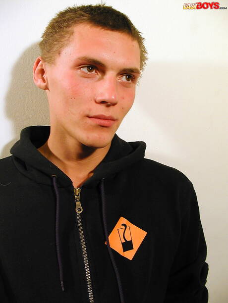 East Boys: Young boy Boris shows a beautiful body