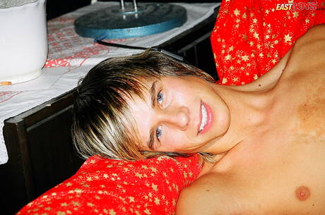 Young Glen playing with dick