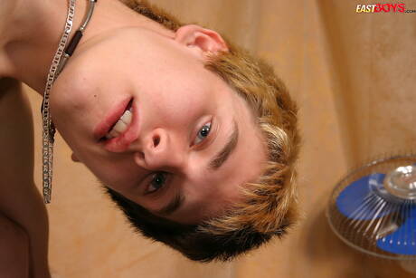 Twink Dano posing naked