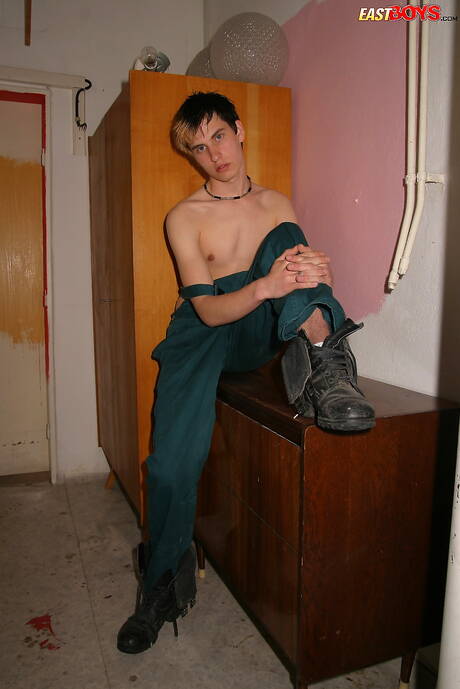 Beautiful boy Dano shows a perfect body