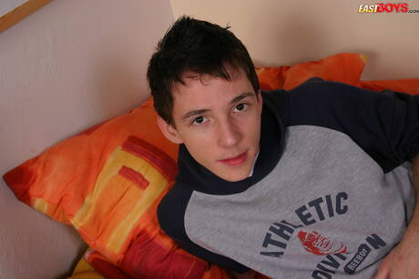 Young Damir shows a beautiful body