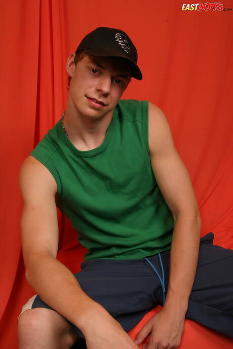 Young boy Clint posing nude