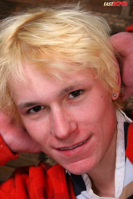 Beautiful boy Bastien undressing and showing hot butt