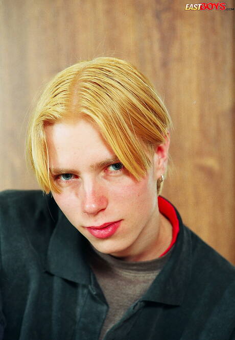 Young Alexej posing nude