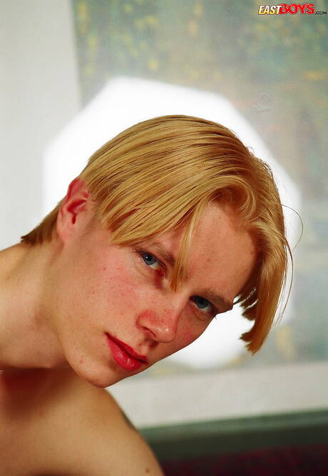 Young Alexej posing nude