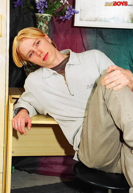 Young boy Alexej wanking