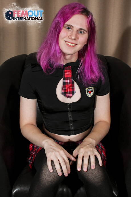 Young dude Sangria play with toy