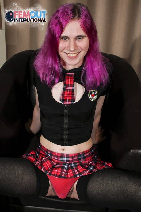 Young dude Sangria play with toy